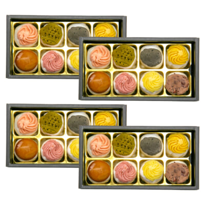 華やか ひとくちだんご ハーフ 4箱入り