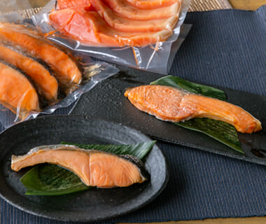 本造り銀鮭・焼き漬けセット