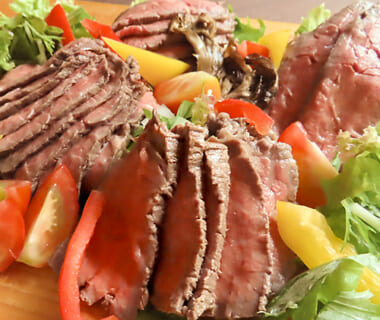 村上牛の醤油糀漬け(ステーキソース付き)