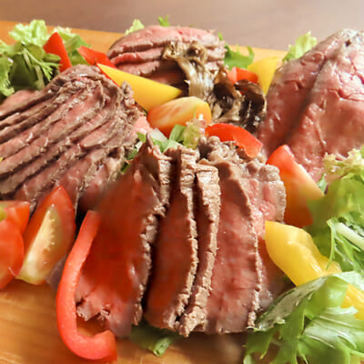 村上牛の醤油糀漬け（ステーキソース付き）