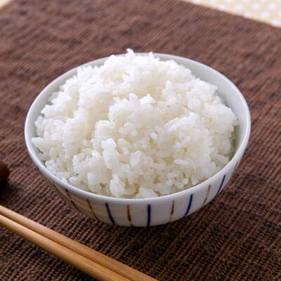 大粒米ならではの食べごたえ