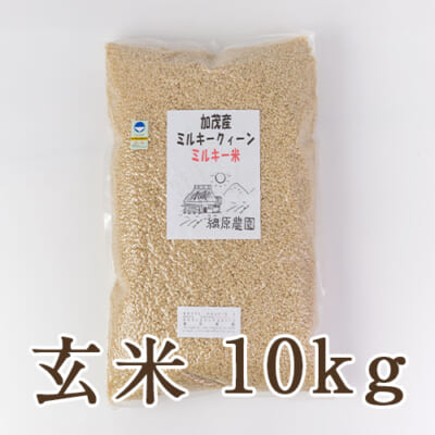 新潟産ミルキークイーン（特別栽培）玄米10kg