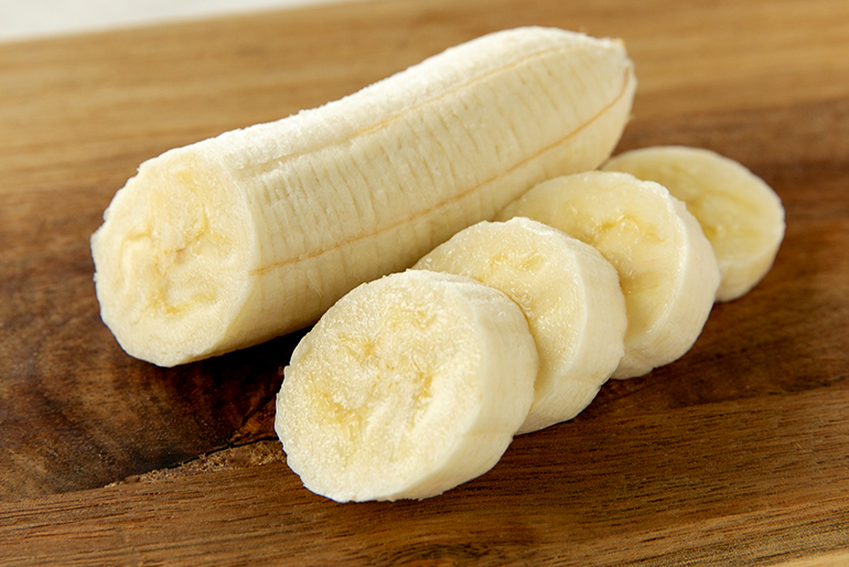 完熟した生バナナの美味しさを閉じ込めました！