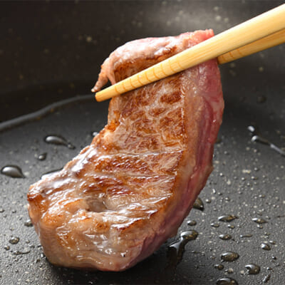 くびき牛漬けは、上品な肉の旨味が美味しいです