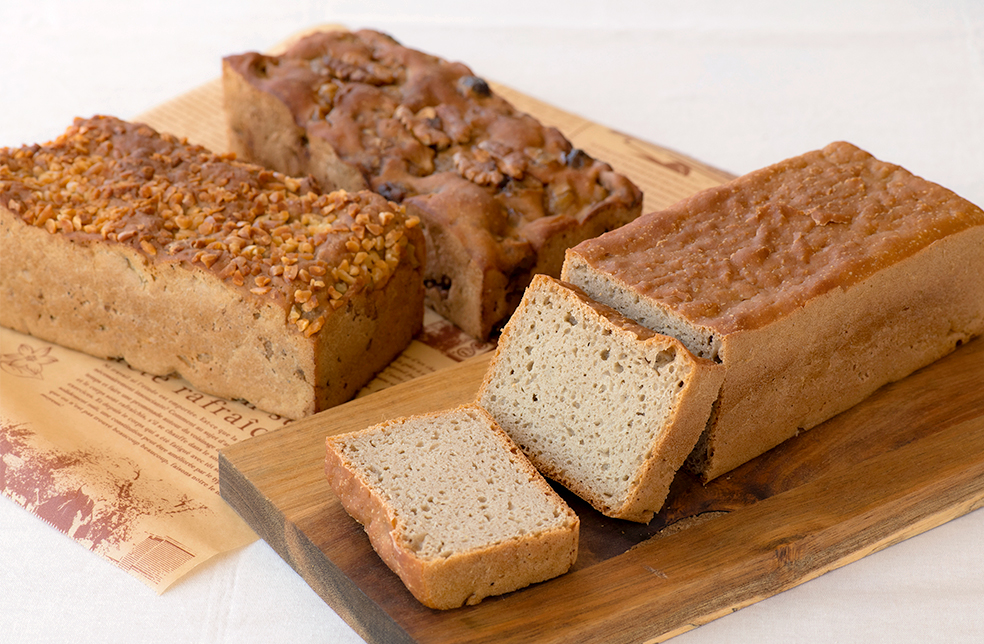 新潟直送計画】ライ麦100％パン – 全粒粉パン工房ポッポのパン