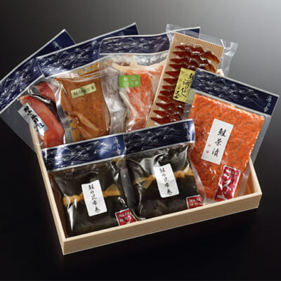 鮭の美味しさを堪能できる詰め合わせ