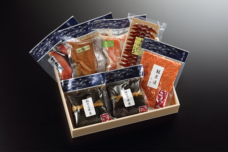 鮭の美味しさを堪能できる詰め合わせ