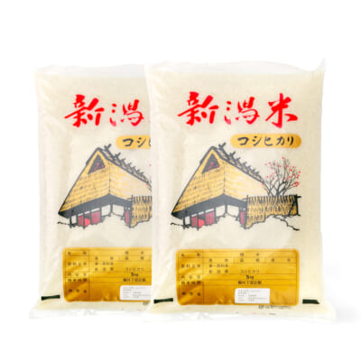 新潟県産コシヒカリ 精米10kg