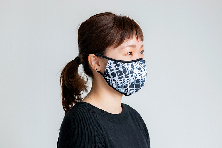 日常的にアートを身に着ける「wearable mask」