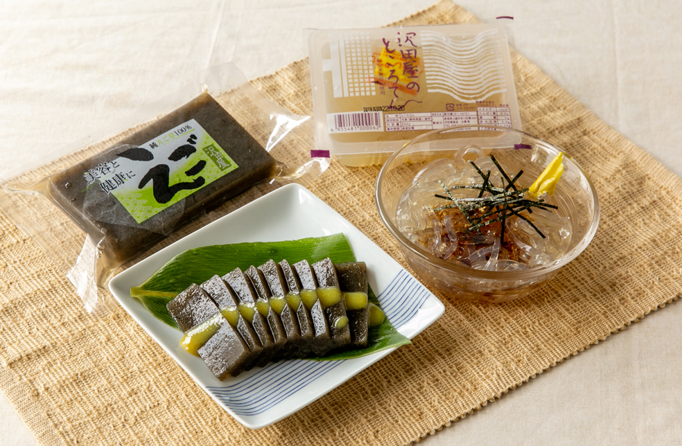 新潟直送計画】新潟郷土料理えご・ところてんのセット – 沢田屋