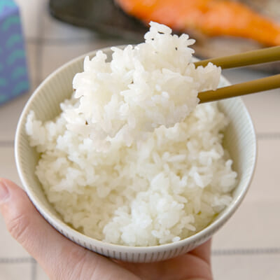 お米の粒が立って、ツヤツヤ美しい！