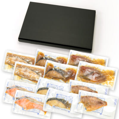 煮魚・味噌漬け 6種 計12袋（化粧箱入）