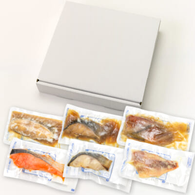 煮魚・西京漬け 6種 計6袋（化粧箱入）