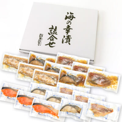 煮魚・西京漬け 6種 計18袋（化粧箱入）