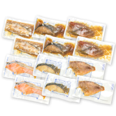 煮魚・味噌漬け 6種 計12袋