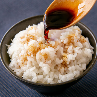 お米のやさしい甘さと醤油の香ばしさが絶妙に合う