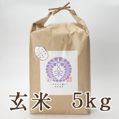 【定期購入】魚沼産コシヒカリ 玄米5kg