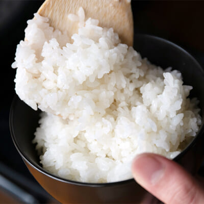 人気のお米3品種を食べ比べできます！