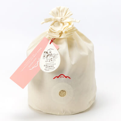 魚沼産コシヒカリ「苗場プリンセス」（特別栽培米）玄米5kg（コットン袋入）