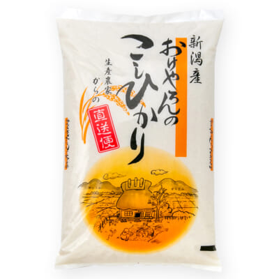 【定期購入】新潟県産コシヒカリ 精米5kg