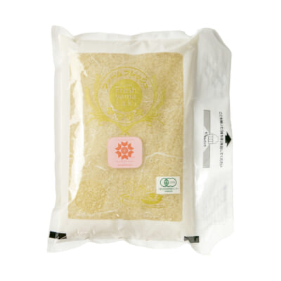 【定期購入】新潟県産コシヒカリ（有機JAS認証米）玄米2kg