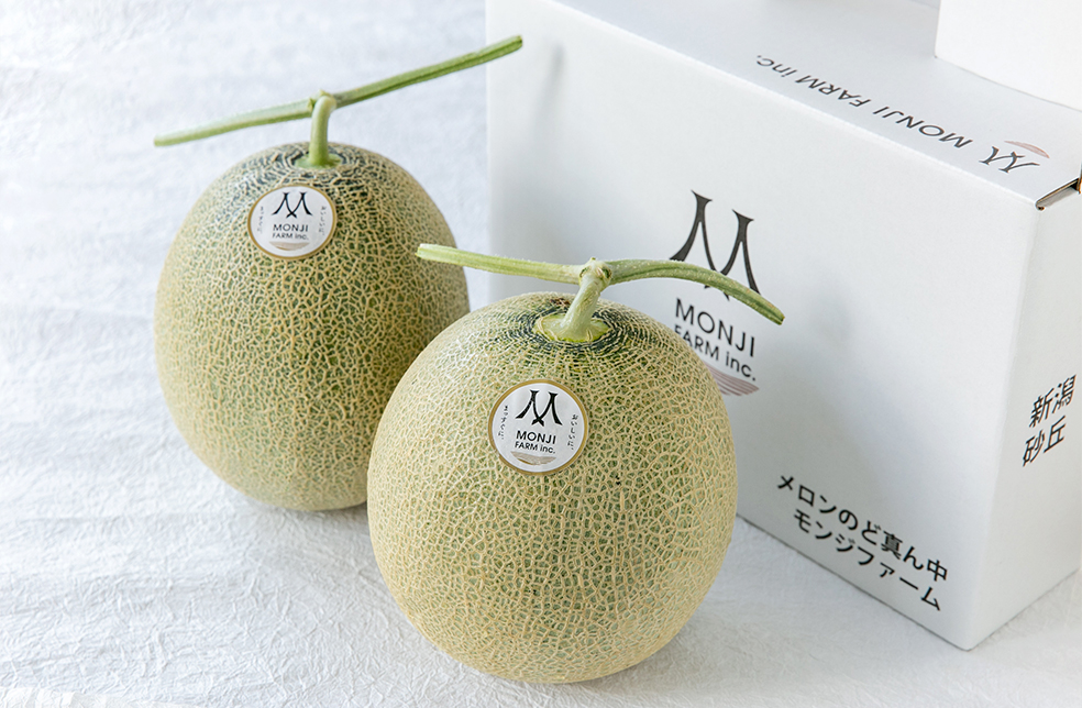 新潟直送計画】新潟県産メロン（赤肉・青肉） – MONJI FARM