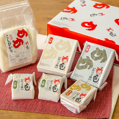 令和7年度米 岩船産コシヒカリと杵つき餅のギフトセット