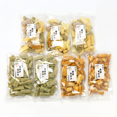 揚げおかき「めめよし」3種 計7袋