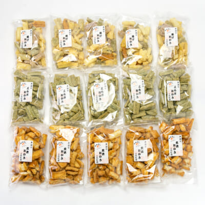 揚げおかき「めめよし」3種 計15袋