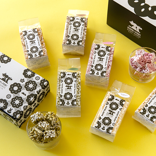 【新潟直送計画】ポン菓子「PON BLOCKS」 – 黒津ポン菓子本舗