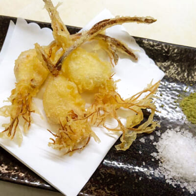 アツアツで、食感がホクホク！天ぷらにしても美味しいです