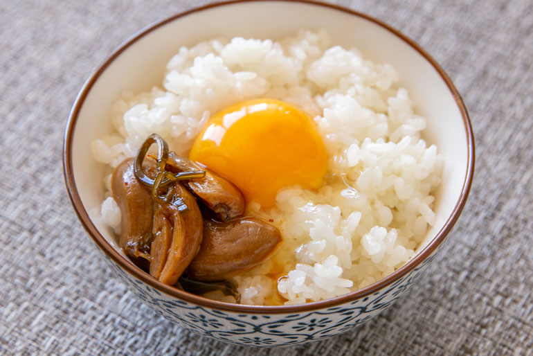 タレまでしっかり美味しい、ひげにんにくの醤油漬け