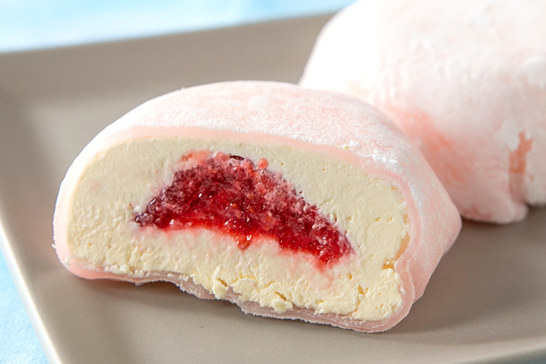 冷凍のまま、アイスのように食べるのもおすすめ!