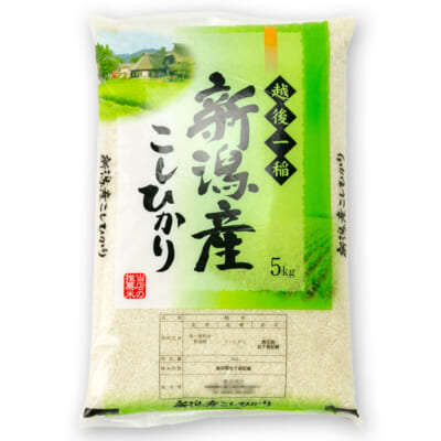 新潟県産コシヒカリ 精米5kg