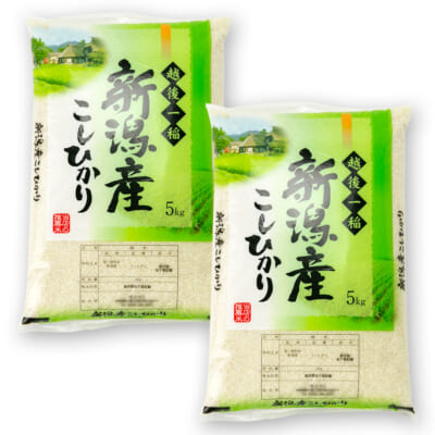 新潟県産コシヒカリ 精米10kg