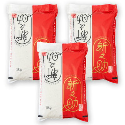 新潟県産 新之助 精米15kg