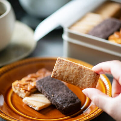 米粉ならではのさくほろ食感！一口サイズのクッキーです