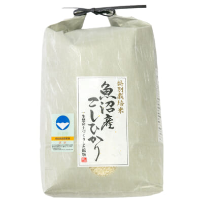 魚沼産コシヒカリ（特別栽培米）精米5kg