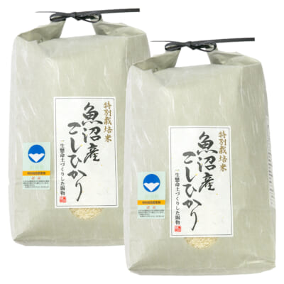 魚沼産コシヒカリ（特別栽培米）精米10kg