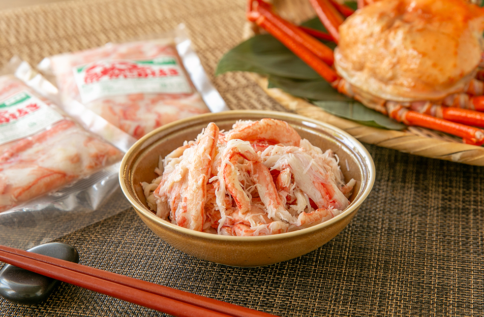 新潟直送計画】佐渡産 浜茹で紅ズワイガニ むき身 – カニ直売所 弥吉丸