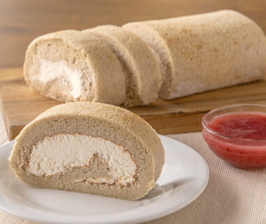 米粉のふんわりロールケーキ