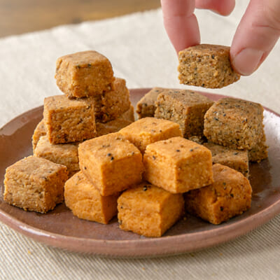 3つの酒蔵をテーマにした「おつまみサブレ」