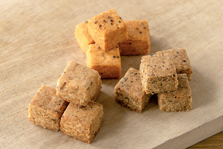 3つの酒蔵の酒粕を使った個性豊かなサブレ