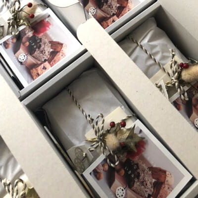 丁寧にラッピングしてお届けします