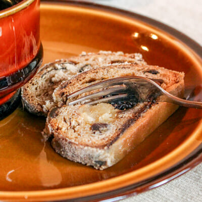 コーヒーの苦みとよく合います