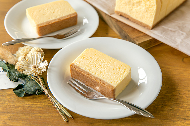 チーズのコクとなめらかな口当たりを楽しめる