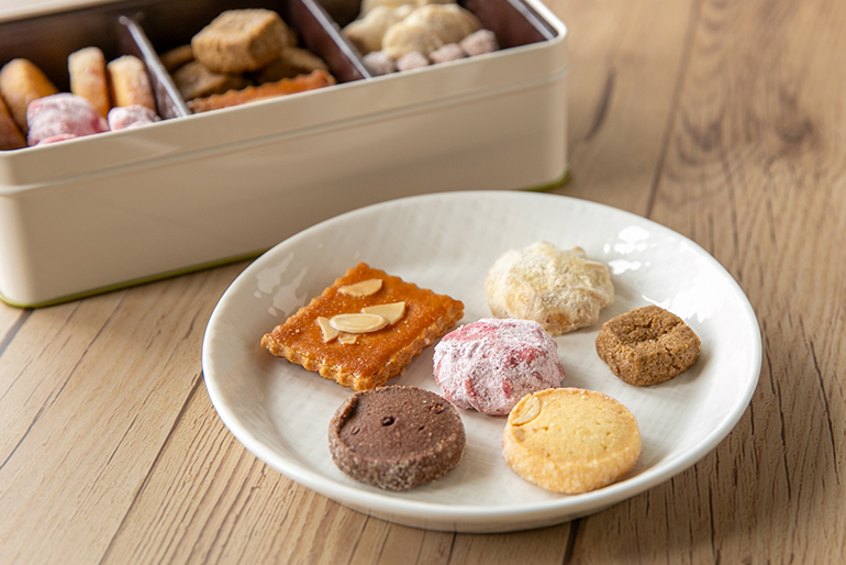 味わい色々!6種類のクッキー