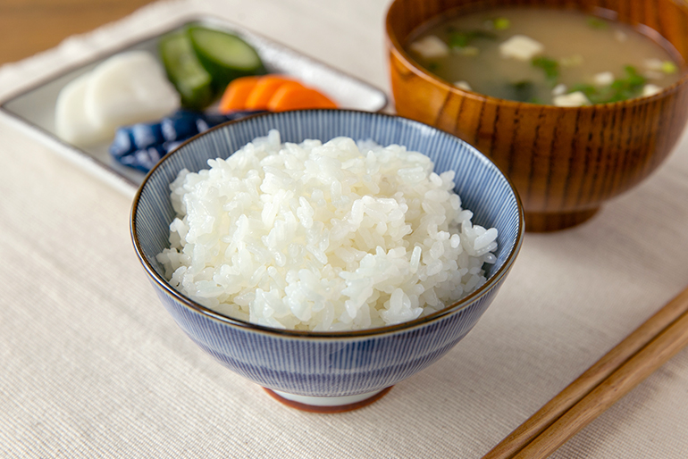 冷めてももっちり食感!魚沼産コシヒカリ