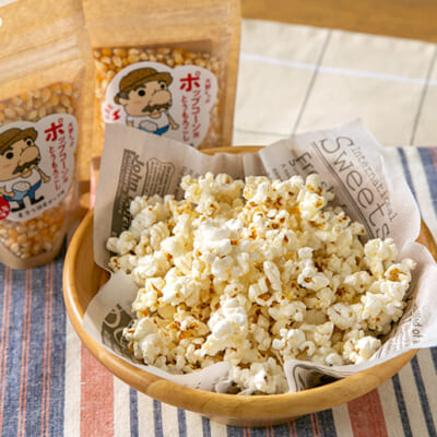 佐渡島で育った「ポップコーン用とうもろこし」