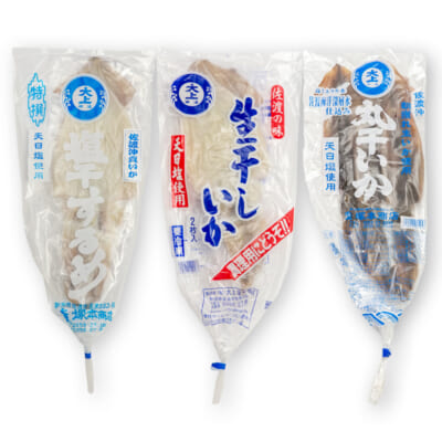 干しいか詰め合わせ 3種 計3袋